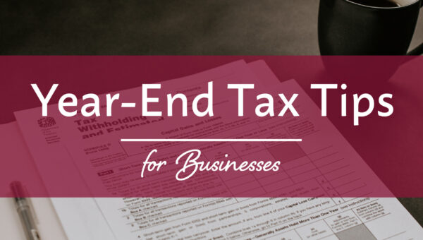 Year-end Tax Tips