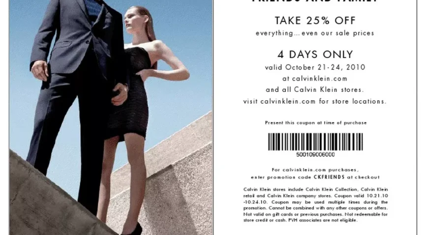 How To Use Calvin Klein Outlet Coupons To Get Designer Clothing At A Discount