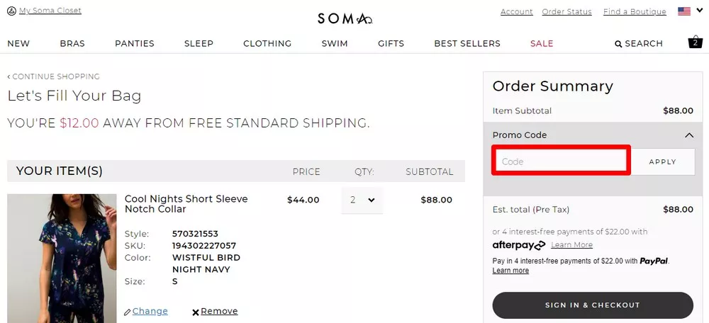 How To Get Free Shipping On Your Next Soma Purchase